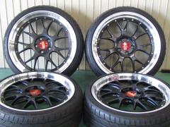 サマータイヤ ホイール4本セット BADX ロクサーニスポーツ RS-10 ガン